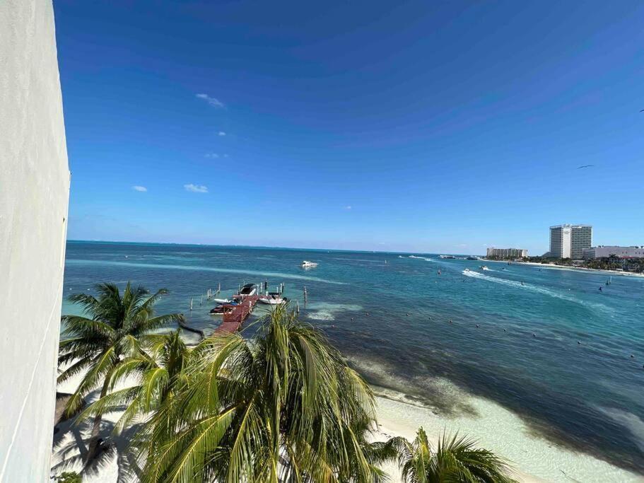 شقة Amazing Ocean Front. 418 كانكون المظهر الخارجي الصورة