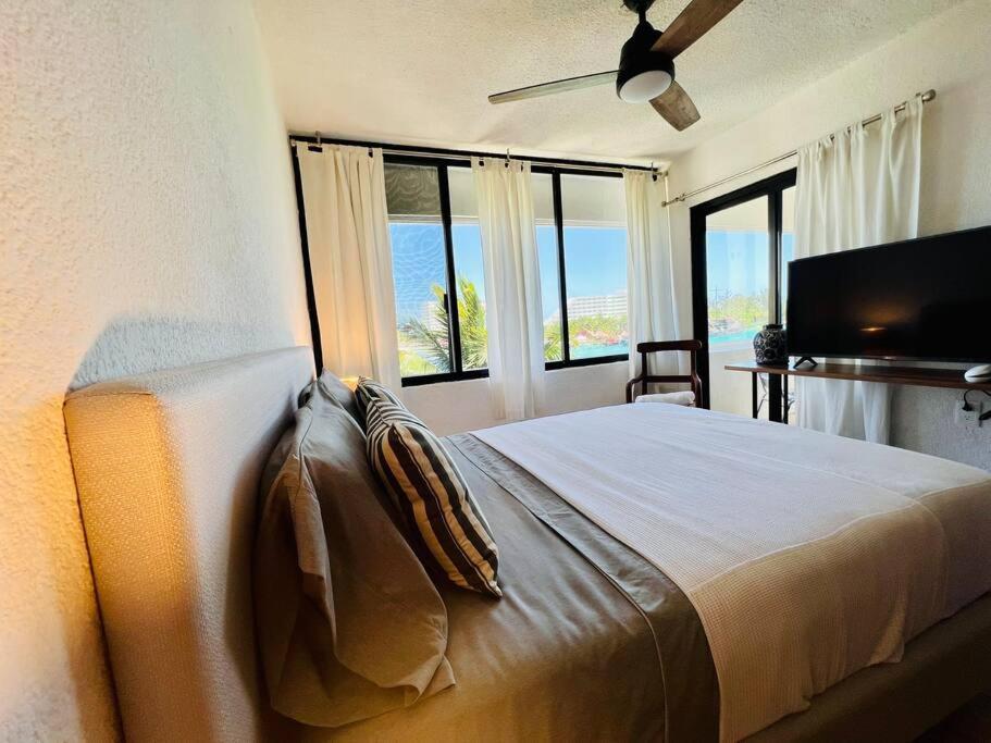 شقة Amazing Ocean Front. 418 كانكون المظهر الخارجي الصورة